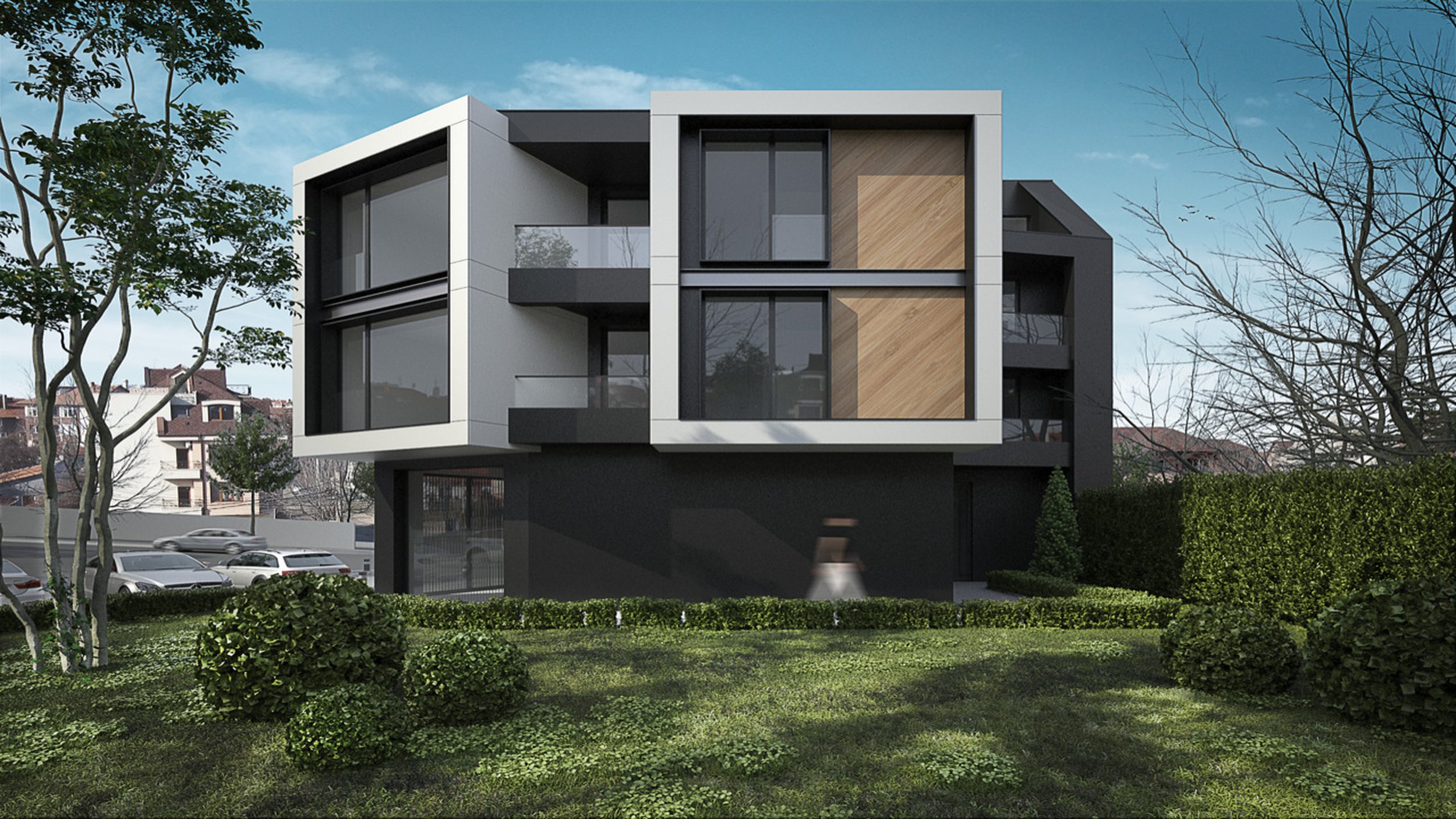 Жилищна сграда FRAME HOUSE